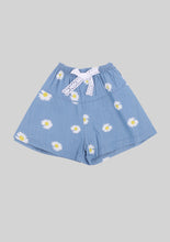 Load image into Gallery viewer, Chambray Daisy Shorts