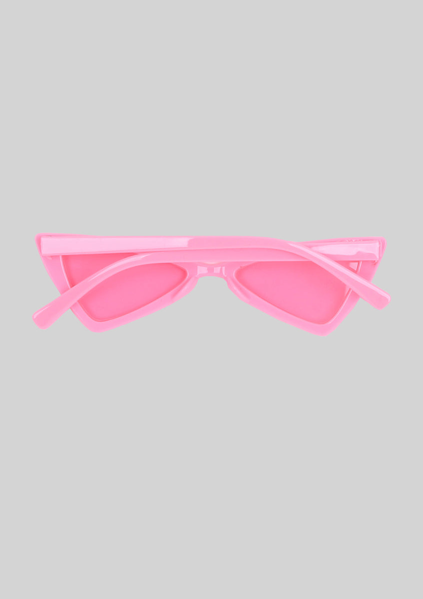 Pink Triangular Sunglasses – Ten Past Monkey