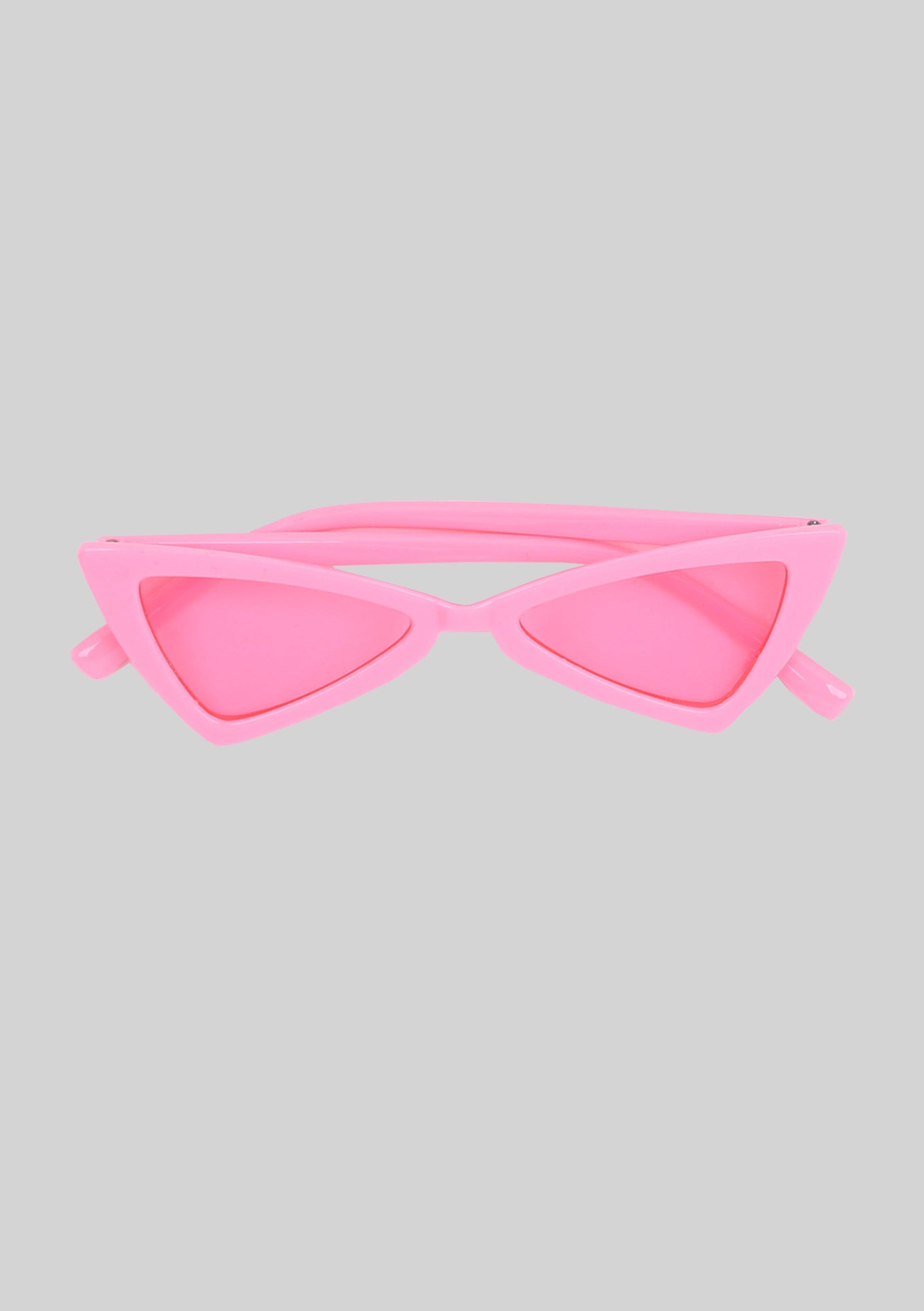 Pink Triangular Sunglasses