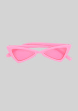 Load image into Gallery viewer, Pink Triangular Sunglasses