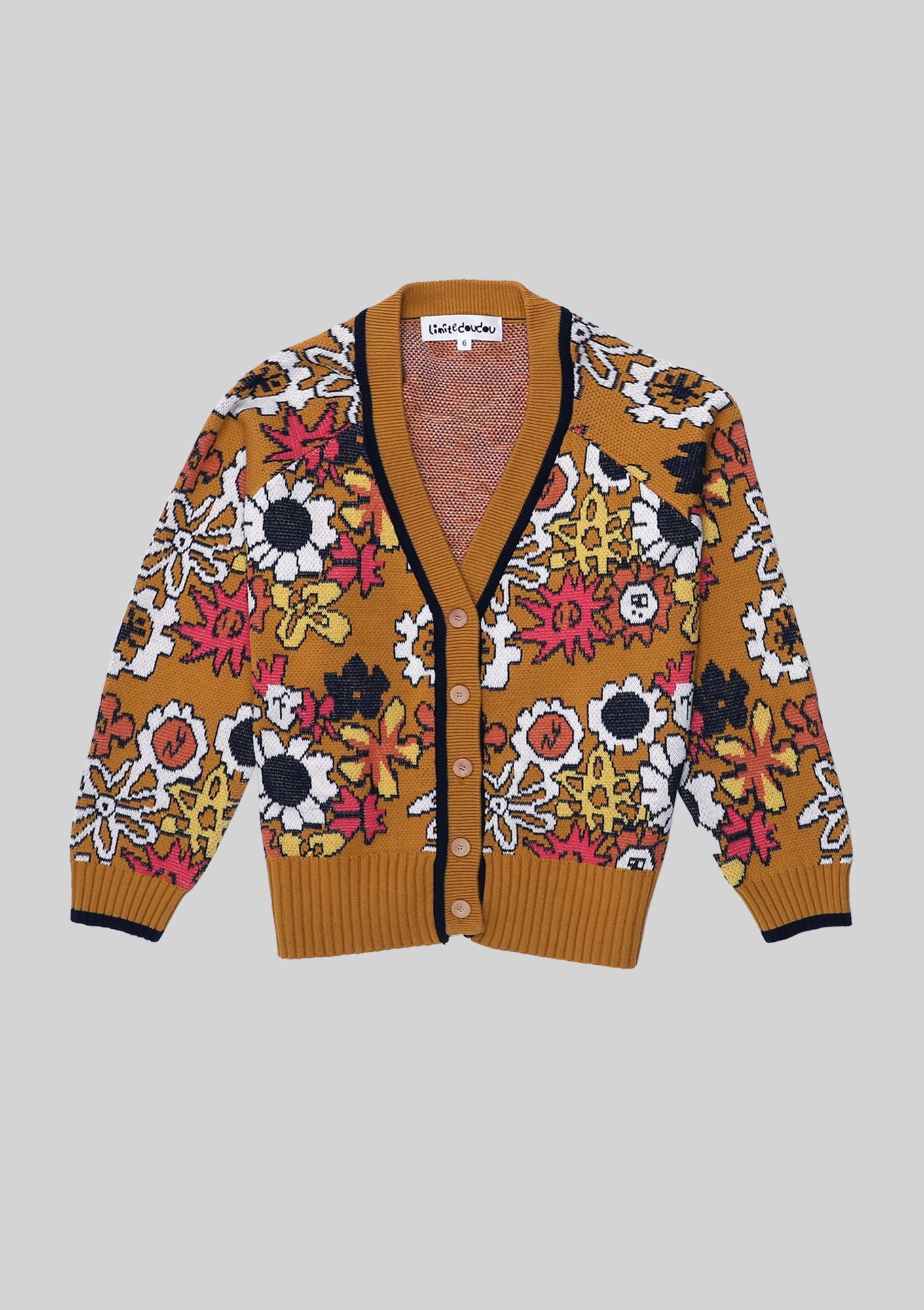 Marigold Floral Cardigan Ten Past Monkey