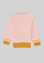 Load image into Gallery viewer, Pink Fair Isle Cardigan