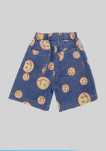 Load image into Gallery viewer, Smiley Denim Shorts