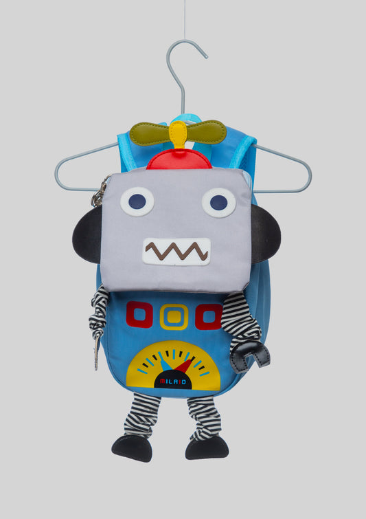 Blue Robot Backpack