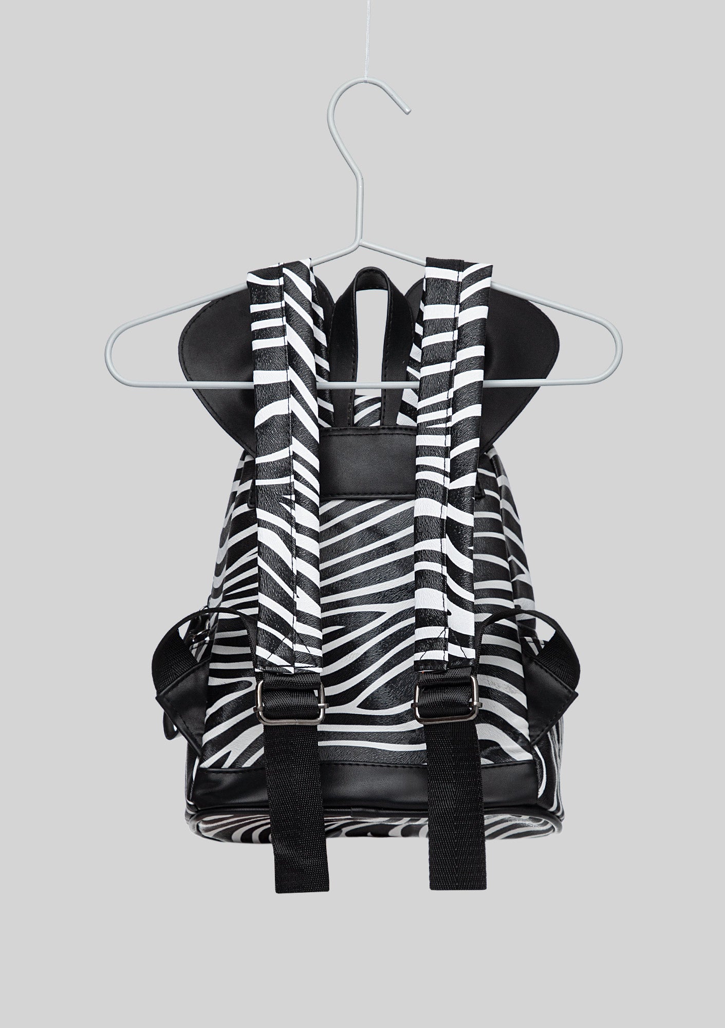 Studded Zebra Backpack