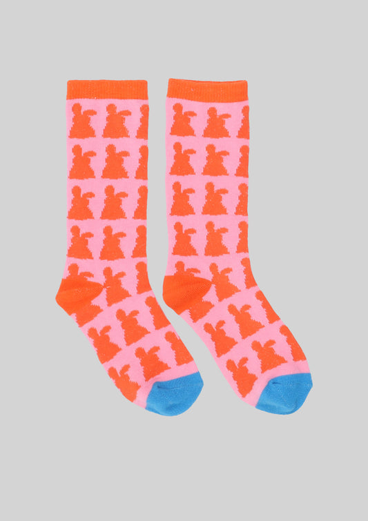 Bunny Print Socks