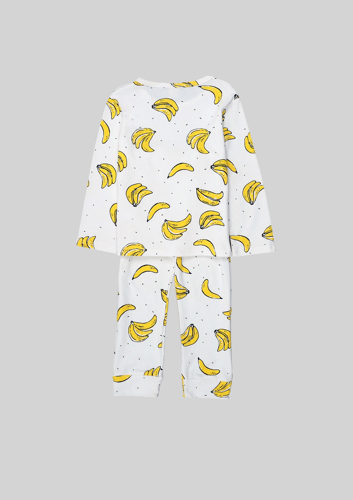 Banana Print Pajama Set