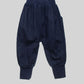 Blue Denim Oversized Pocket Harem Pants