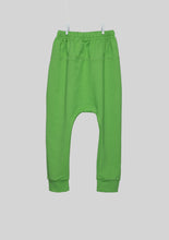 Load image into Gallery viewer, Green Cotton Harem Joggers