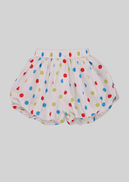 Dotted Balloon Shorts