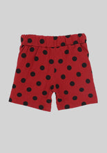 Load image into Gallery viewer, Burnt Red Polka Dot Shorts