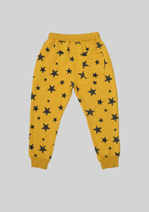 Yellow Scribble Star Sweats