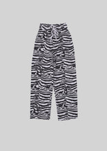 Load image into Gallery viewer, Gray Zebra Print Sweats