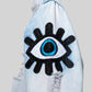 Embroidered Eye Denim Jacket