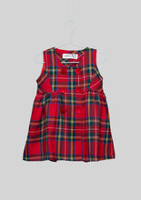 Load image into Gallery viewer, Punk Plaid Bowtie Dress