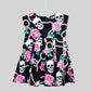 Metallimonsters Skull Chain Sleeveless Dress