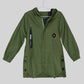 Hooded Green Parka Jacket