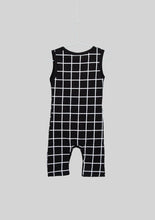 Load image into Gallery viewer, Sleeveless Grid Print Romper