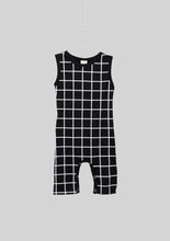 Load image into Gallery viewer, Sleeveless Grid Print Romper