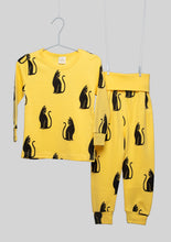 Load image into Gallery viewer, Cat Silhouette Pajama Set