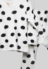 Load image into Gallery viewer, Black Polka Dot Pajamas