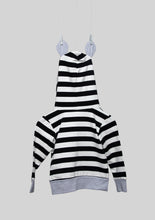 Load image into Gallery viewer, Striped Bear Hooded Sweat Set