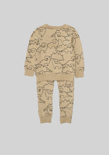 Load image into Gallery viewer, Wild Dino Print Pajama Set