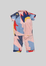 Load image into Gallery viewer, Pink Abstract Print Pajama Set