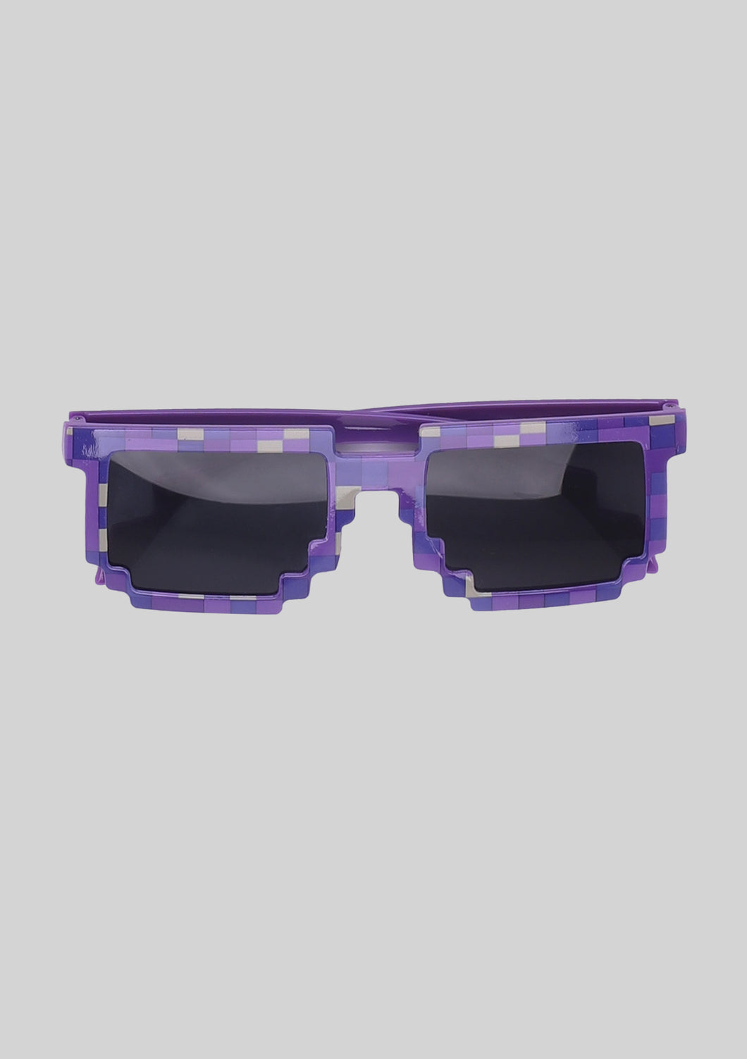 Purple Pixelated Sunglasses