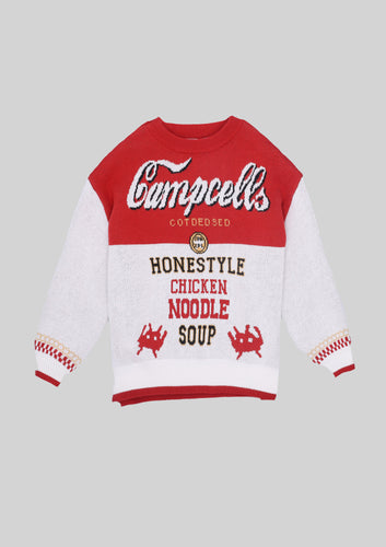 'Campcells' Doublesided Knit Sweater