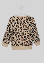 Load image into Gallery viewer, Tan Graphic Leopard Print Pullover