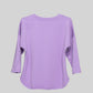 Lavender Pouty Face Emoji Shirt
