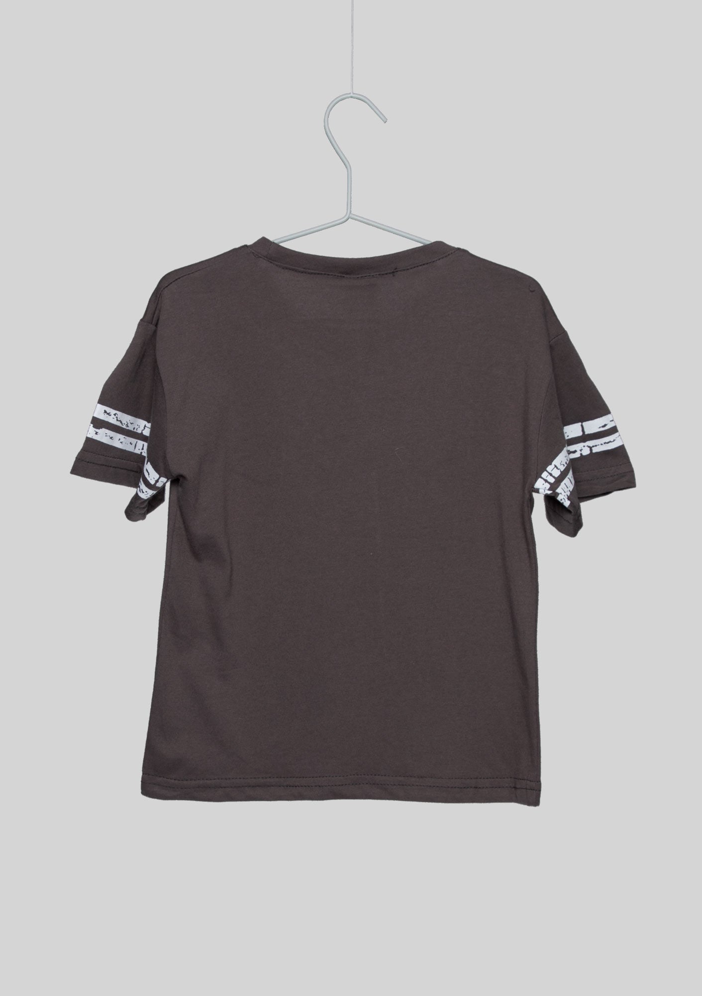 Number 25 Distressed Gray Tee