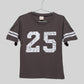 Number 25 Distressed Gray Tee