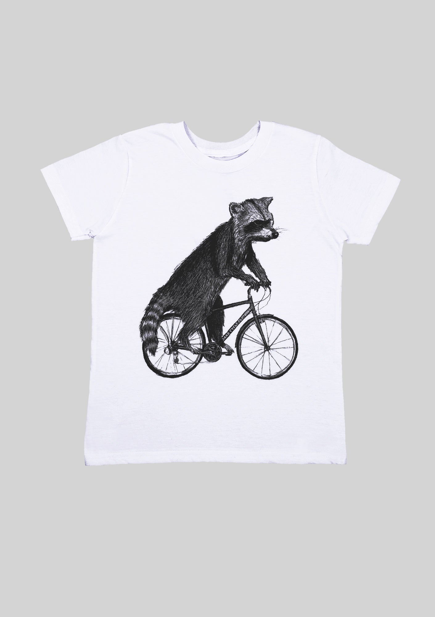 White Raccoon Cycle T-Shirt