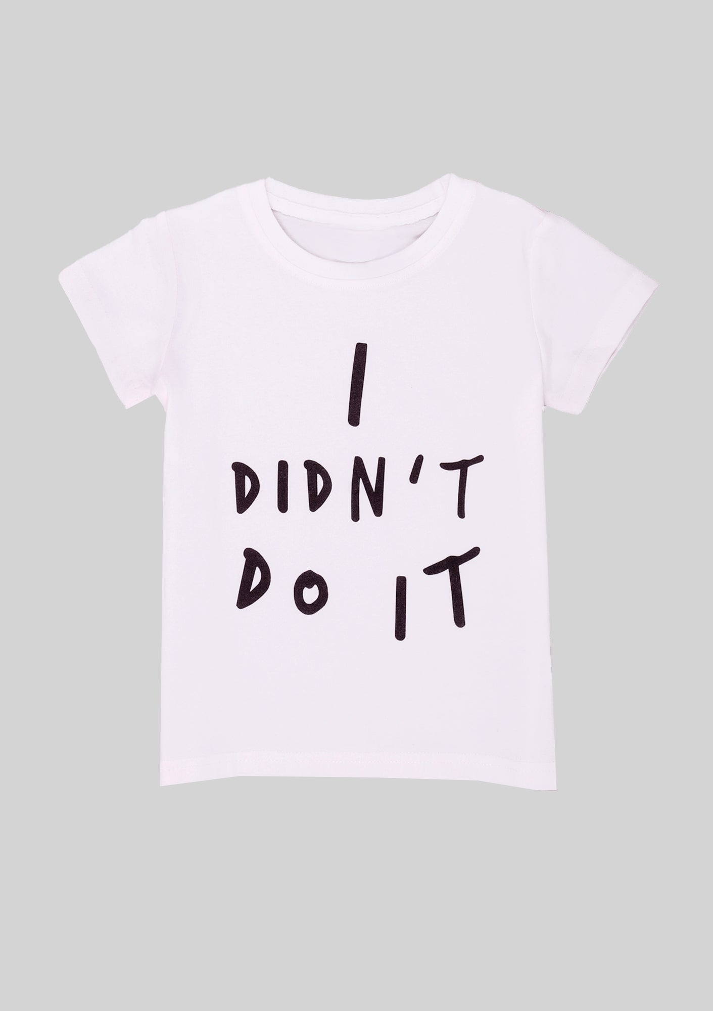 'I Didn't Do It' Disclaimer Tee