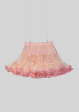Load image into Gallery viewer, Peach and Pink Two-Tone Ruffle Tutu