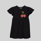 Metallimonsters Cherry Skulls Black Dress