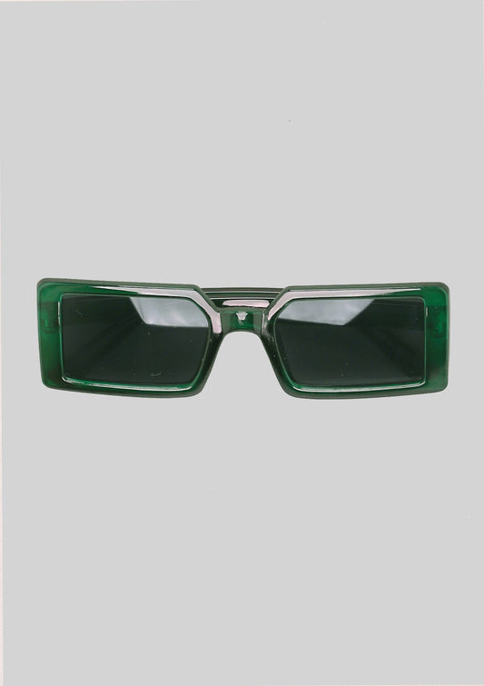 Jade Rectangle Sunglasses