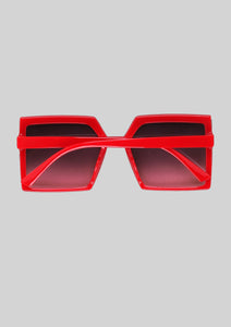 Editor in Chief Red Sunglasses