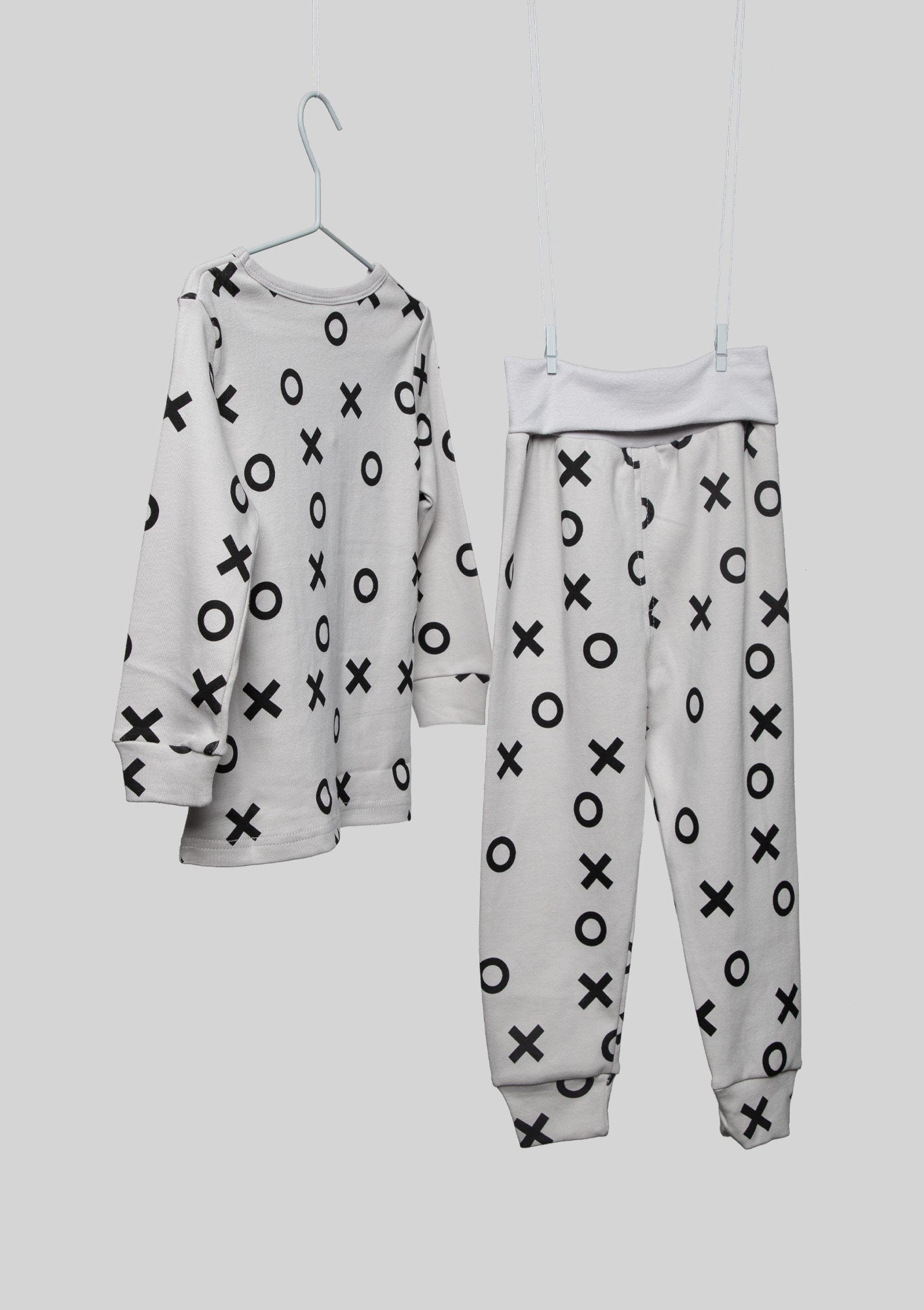 XO Print Pajama Set