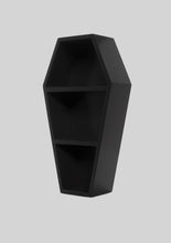 Load image into Gallery viewer, Sourpuss Black Coffin Mini Shelf