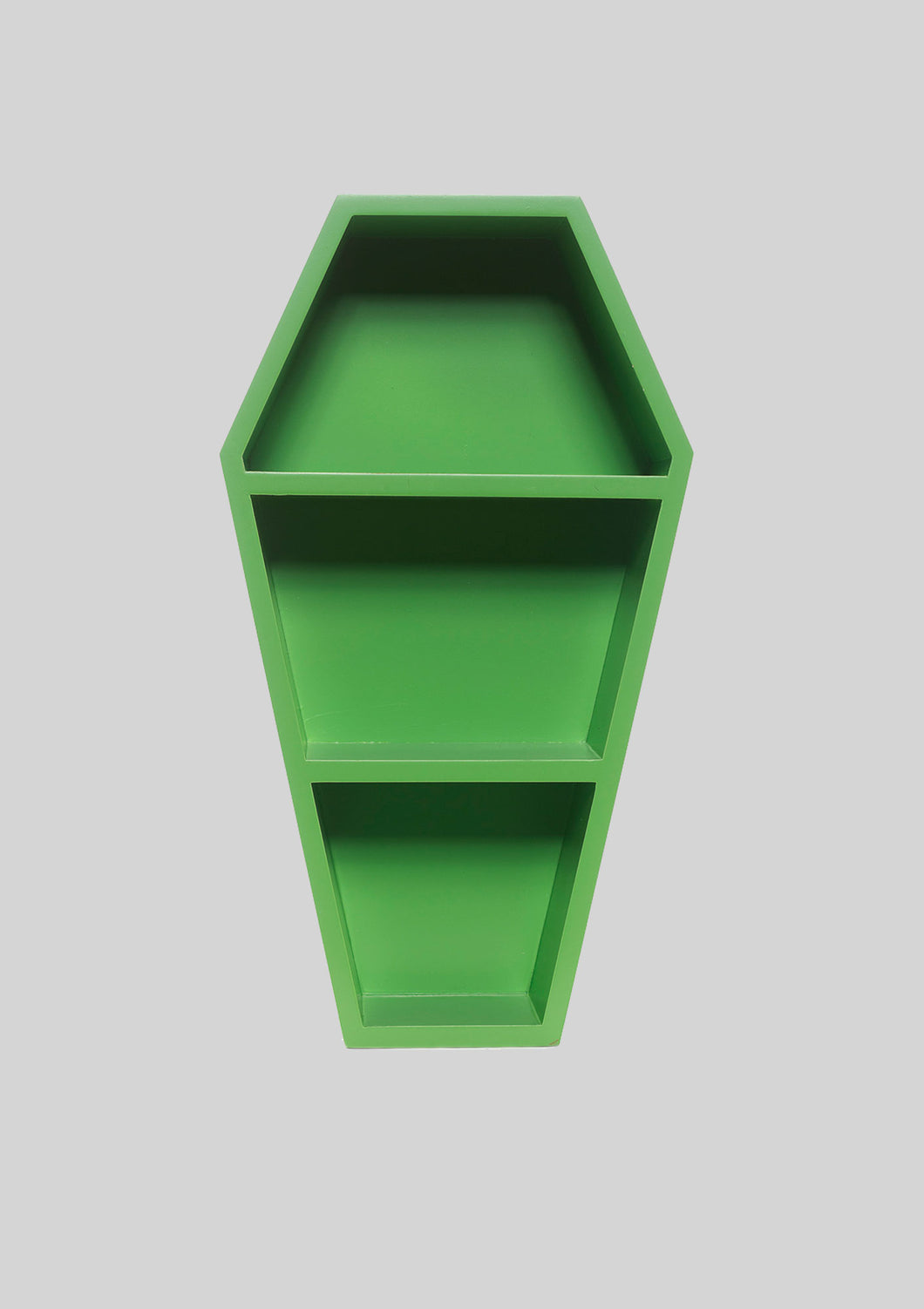 Sourpuss Green Coffin Mini Shelf