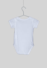 Load image into Gallery viewer, Baby Teith Bowie “Stardust” White Bodysuit