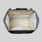 Black Canvas Euro Diaper Bag