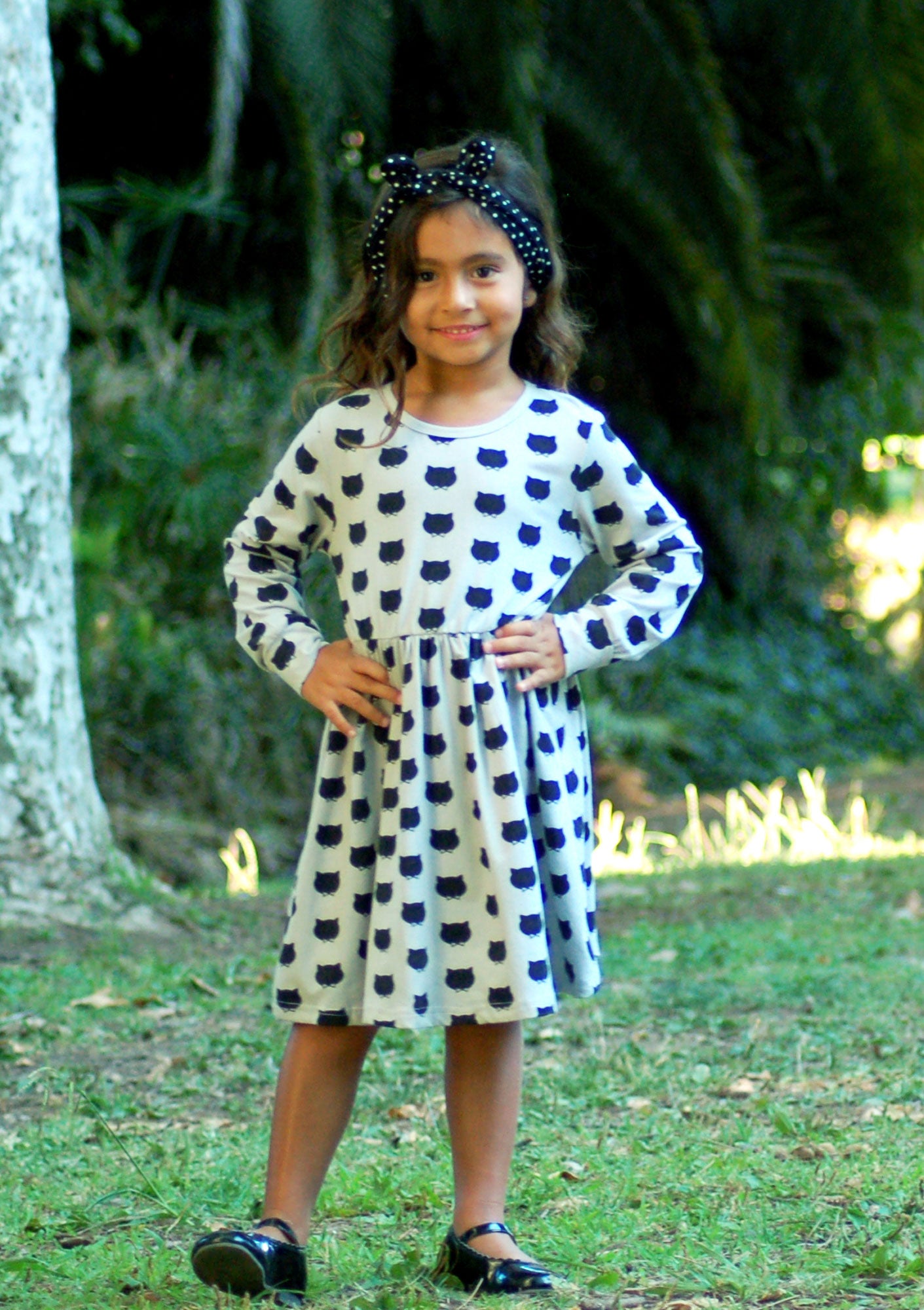 black cat skater dress Cat Lovers" Collection