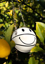 Load image into Gallery viewer, Smiley White BBall Crossbody Purse