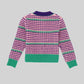 Vintage Inspired Brooch Knit Cardigan