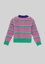 Load image into Gallery viewer, Vintage Inspired Brooch Knit Cardigan
