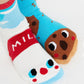 Milk and Cookies Mismatched Socks